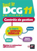 Couverture du livre « Tout le DCG 11 : mémo cartes ; révision (édition 2022/2023) » de Alain Burlaud aux éditions Foucher