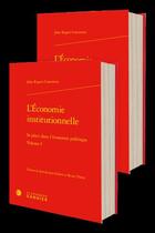 Couverture du livre « L'économie institutionnelle : Sa place dans l'économie politique » de John Rogers Commons aux éditions Classiques Garnier