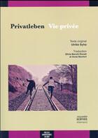 Couverture du livre « Privatleben / vie privee » de Syha Ulrike aux éditions Pu Du Midi