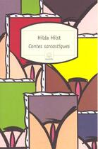 Couverture du livre « Contes sarcastiques » de Hilda Hilst aux éditions Motifs