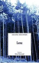 Couverture du livre « Lenz » de Georg Buchner aux éditions Solitaires Intempestifs