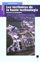 Couverture du livre « TERRITOIRES DE LA HAUTE TECHNOLOGIE » de Pur aux éditions Pu De Rennes