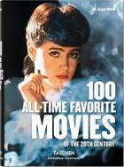 Couverture du livre « 100 all-time favorite movies of the 20th century » de  aux éditions Taschen