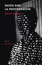 Couverture du livre « Ralph gibson refractions /francais » de Ralph Gilbson aux éditions Steidl