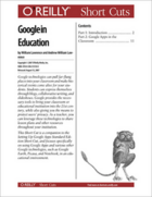 Couverture du livre « Google in Education » de William Lawrence aux éditions O'reilly Media