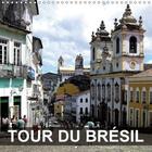 Couverture du livre « Tour du bresil calendrier mural 2018 300 300 mm square - la nature les visites de ville » de Blank R aux éditions Calvendo