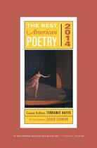 Couverture du livre « The Best American Poetry 2014 » de David Lehman aux éditions Scribner