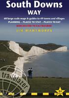 Couverture du livre « South Downs Way » de J.Manthorpe aux éditions Trailblazer