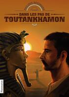 Couverture du livre « Dans les pas de Toutankhamon » de Philippe Nessmann aux éditions Flammarion