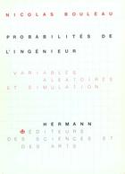 Couverture du livre « Probabilites de l'ingenieur » de Bouleau aux éditions Hermann