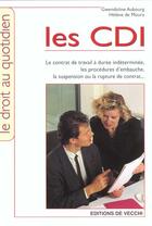 Couverture du livre « Les cdi » de Gwendoline Aubourg et Helene De Moura aux éditions De Vecchi