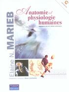 Couverture du livre « Anatomie et physiologie humaines adaptation de la 6e edition americaine (6e édition) » de Marieb Elaine aux éditions Erpi - Renouveau Pedagogique