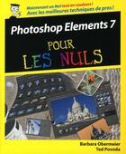 Couverture du livre « Photoshop Elements 7 pour les nuls » de Barbara Obermeier aux éditions First Interactive