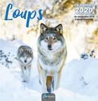 Couverture du livre « Calendrier loups (édition 2020) » de  aux éditions Artemis