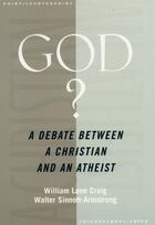 Couverture du livre « God?: A Debate between a Christian and an Atheist » de Sinnott-Armstrong Walter aux éditions Oxford University Press Usa