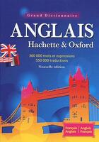 Couverture du livre « Grand dictionnaire anglais ; Hachette & Oxford » de  aux éditions Hachette Education