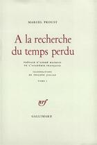 Couverture du livre « À la recherche du temps perdu t.1 » de Marcel Proust aux éditions Gallimard