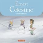 Couverture du livre « Ernest et Célestine : grand froid » de Gabrielle Vincent aux éditions Casterman