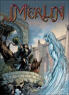 Couverture du livre « Merlin T.1 ; la colère d'Ahès » de Jean-Luc Istin et Stambecco et Eric Lambert aux éditions Soleil