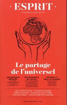 Couverture du livre « La querelle des universels » de  aux éditions Revue Esprit