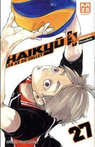 Couverture du livre « Haikyu !! les as du volley Tome 27 » de Haruichi Furudate aux éditions Crunchyroll