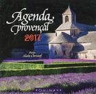 Couverture du livre « Agenda provençal ; Sénanque ; petit format (2017) » de Alain Christof aux éditions Equinoxe