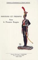 Couverture du livre « Pontons et prisons sous le premier empire » de  aux éditions Editions Historiques Teissedre