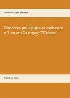 Couverture du livre « Concerto pour piano et orchestre n°1 en ré (D) majeur, 