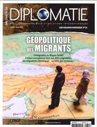 Couverture du livre « Diplomatie gd n 31 geopolitique des migrants fevrier/mars 2016 » de  aux éditions Diplomatie