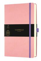 Couverture du livre « Carnet aquarela poche quadrille poudre » de Castelli aux éditions Castelli Milano