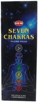 Couverture du livre « Encens seven chakras - 20 grs - hem » de  aux éditions Dg-exodif