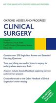 Couverture du livre « Oxford Assess and Progress: Clinical Surgery » de Neil Borley aux éditions Oup Oxford