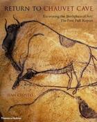 Couverture du livre « Return to chauvet cave » de Jean Clottes aux éditions Thames & Hudson