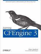 Couverture du livre « Learning CFEngine 3 » de Diego Zamboni aux éditions O'reilly Media