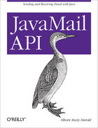 Couverture du livre « JavaMail API » de Elliotte Rusty Harold aux éditions O`reilly Media