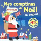 Couverture du livre « Mes Comptines De Noel En Anglais » de Marion Billet aux éditions Gallimard-jeunesse