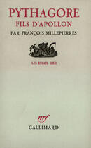 Couverture du livre « Pythagore » de Millepierr aux éditions Gallimard
