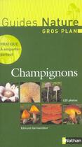 Couverture du livre « Champignons » de Edmund Garnweidner aux éditions Nathan