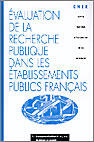 Couverture du livre « Évaluation de la recherche publique dans les établissements public français » de Comite National D'Evaluation aux éditions Documentation Francaise