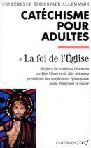 Couverture du livre « Catechisme pour adultes, i » de Conf Episcop Alle. aux éditions Cerf