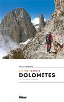 Couverture du livre « Les via ferrata des Dolomites (2e édition) » de Pascal Sombardier aux éditions Glenat