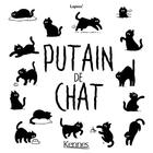 Couverture du livre « Putain de chat : coffret vol.1 : Tomes 1 à 5 » de Lapuss' aux éditions Kennes Editions