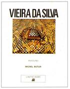 Couverture du livre « Vieira da silva - peintures » de Michel Butor aux éditions La Difference