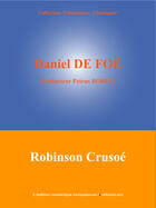 Couverture du livre « Robinson Crusoé » de Daniel Defoe aux éditions Edition Numerique Europeenne