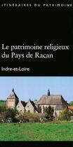 Couverture du livre « Patrimoine religieux du pays de racan » de Inventaire Du Patrim aux éditions Lieux Dits