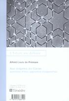 Couverture du livre « Aux origines du coran » de De Premare Louis aux éditions Teraedre