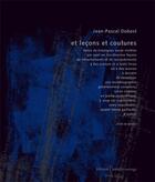 Couverture du livre « Et leçons et coutures » de Dubost Jean-Pascal aux éditions Isabelle Sauvage