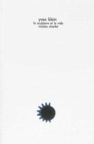 Couverture du livre « Yves Klein ; la sculpture et le vide » de Dimitri Vazemsky et Charlet Nicolas aux éditions Nuit Myrtide
