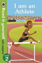 Couverture du livre « I Am An Athlete Read It Yourself With Ladybird Level 2 » de Ladybird aux éditions Ladybird