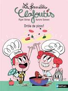 Couverture du livre « La famille Clafoutis : Drôle de pizza ! » de Aurore Damant et Mymi Doinet aux éditions Nathan